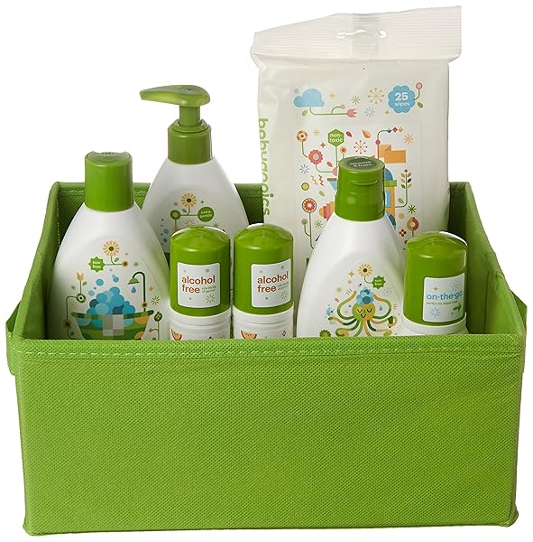 BABYGANICS ESSENTIALS GIFT SET, GREEN