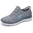 Skechers Women's Hands Free Slip-ins Summits Dazzling Haze Sneaker