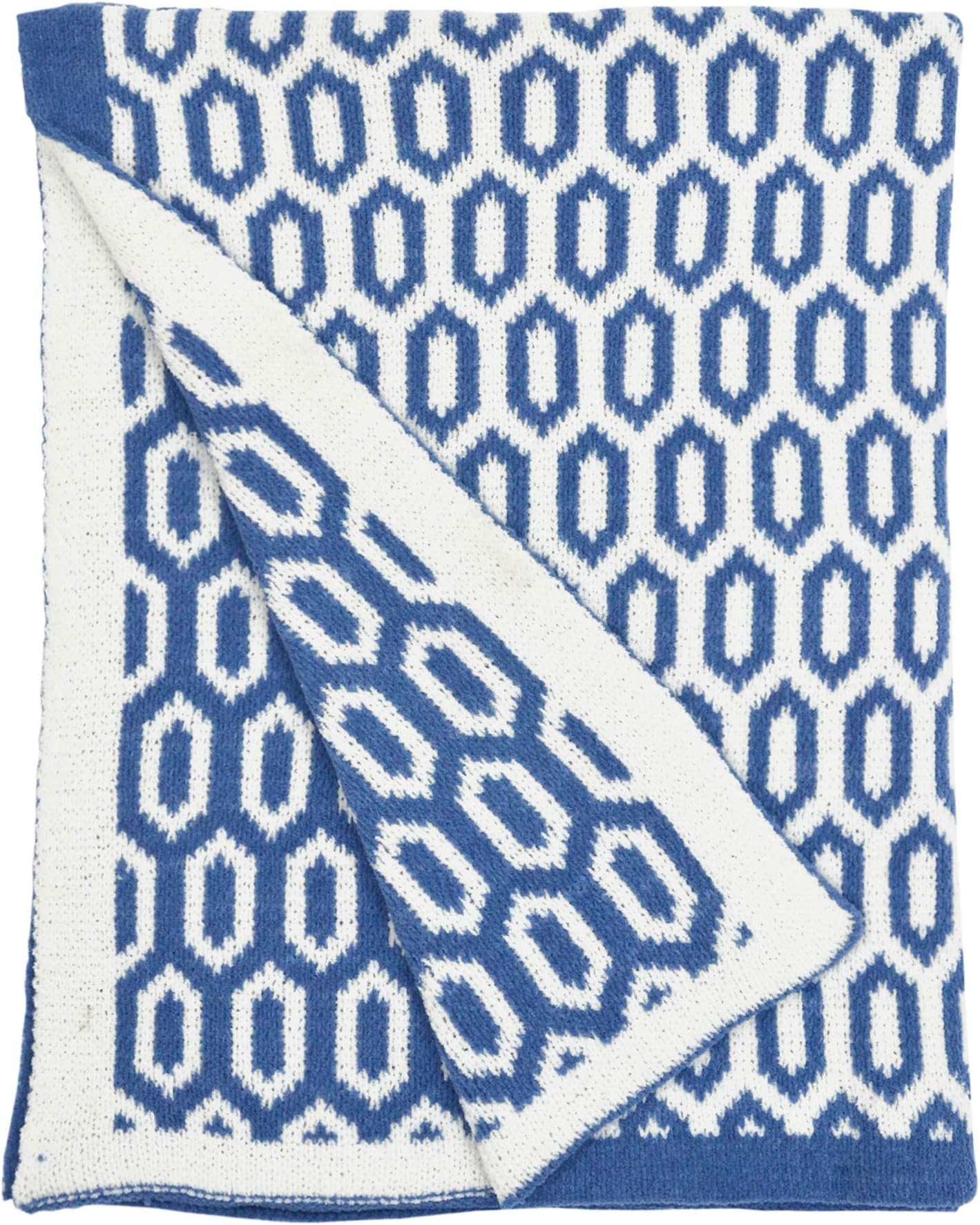Micha Reversible Chenille Blanket by Petit Nest