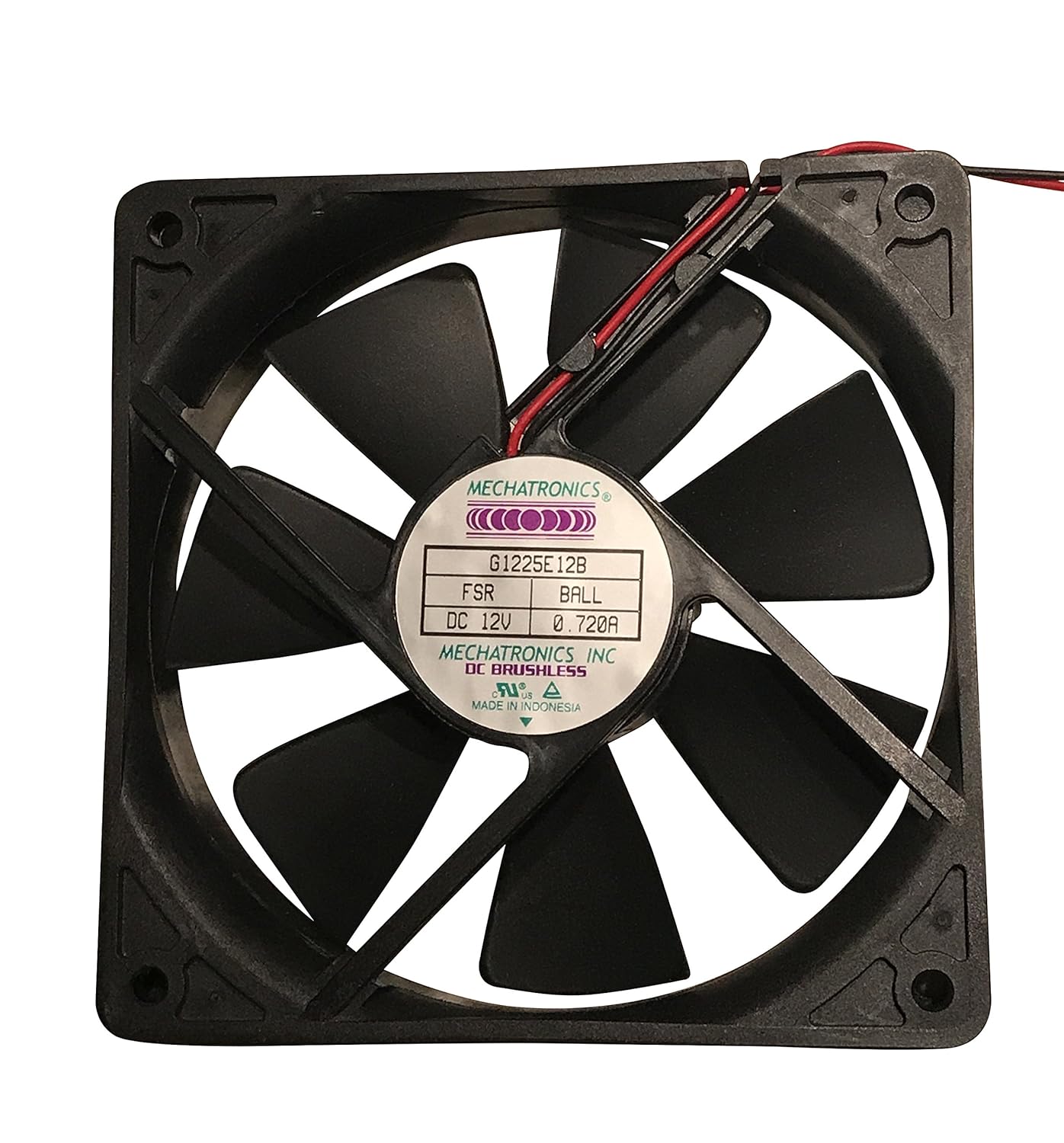 Mechatronics 12V DC Brushless TubeAxial Fan Industrial