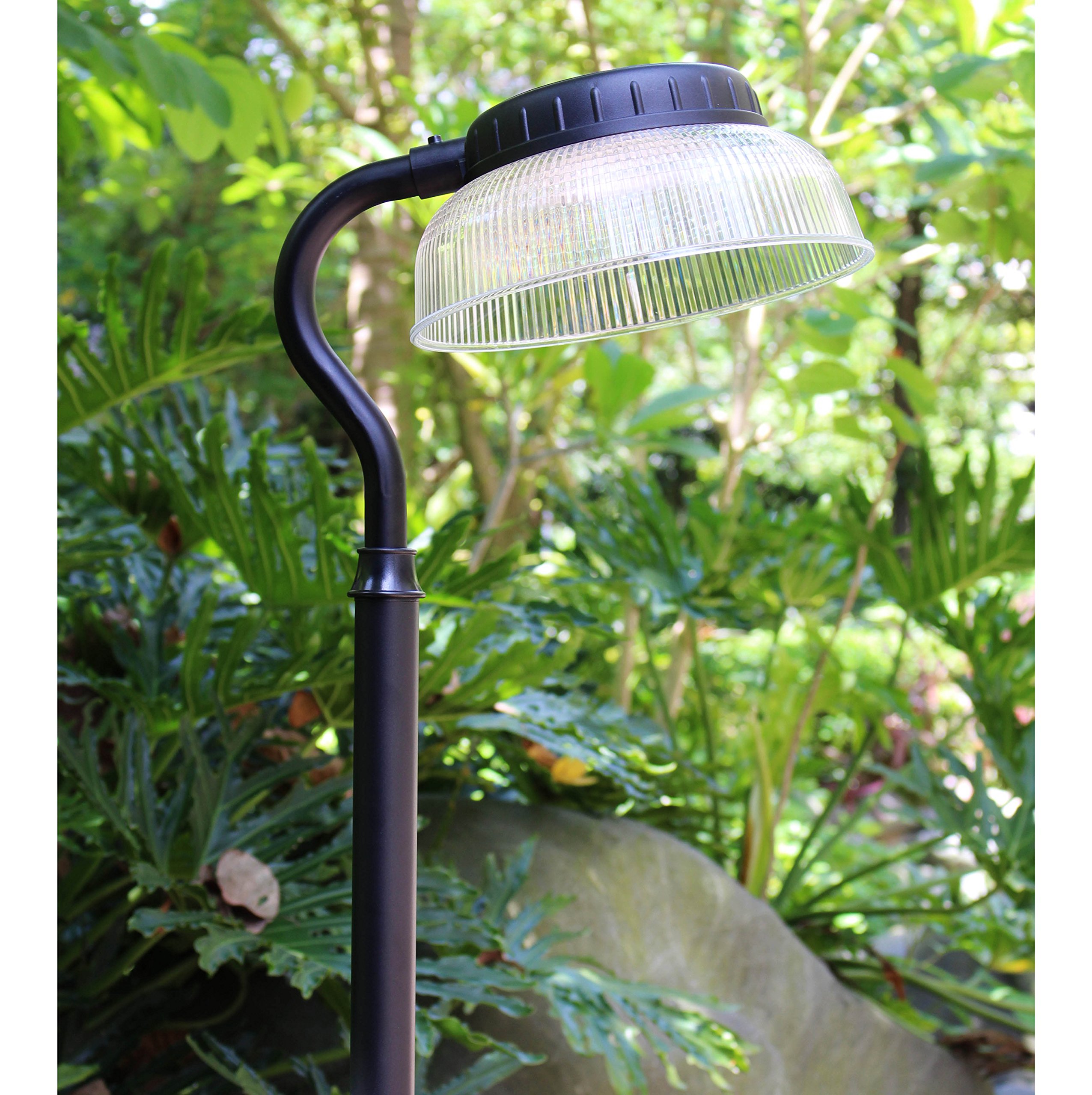 81" Solar Power 300 Lumen Sensor Street Vintage Lamp Post Light Outdoor