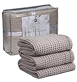 HILLFAIR 100% Cotton Blanket- 120" x 120" XXL