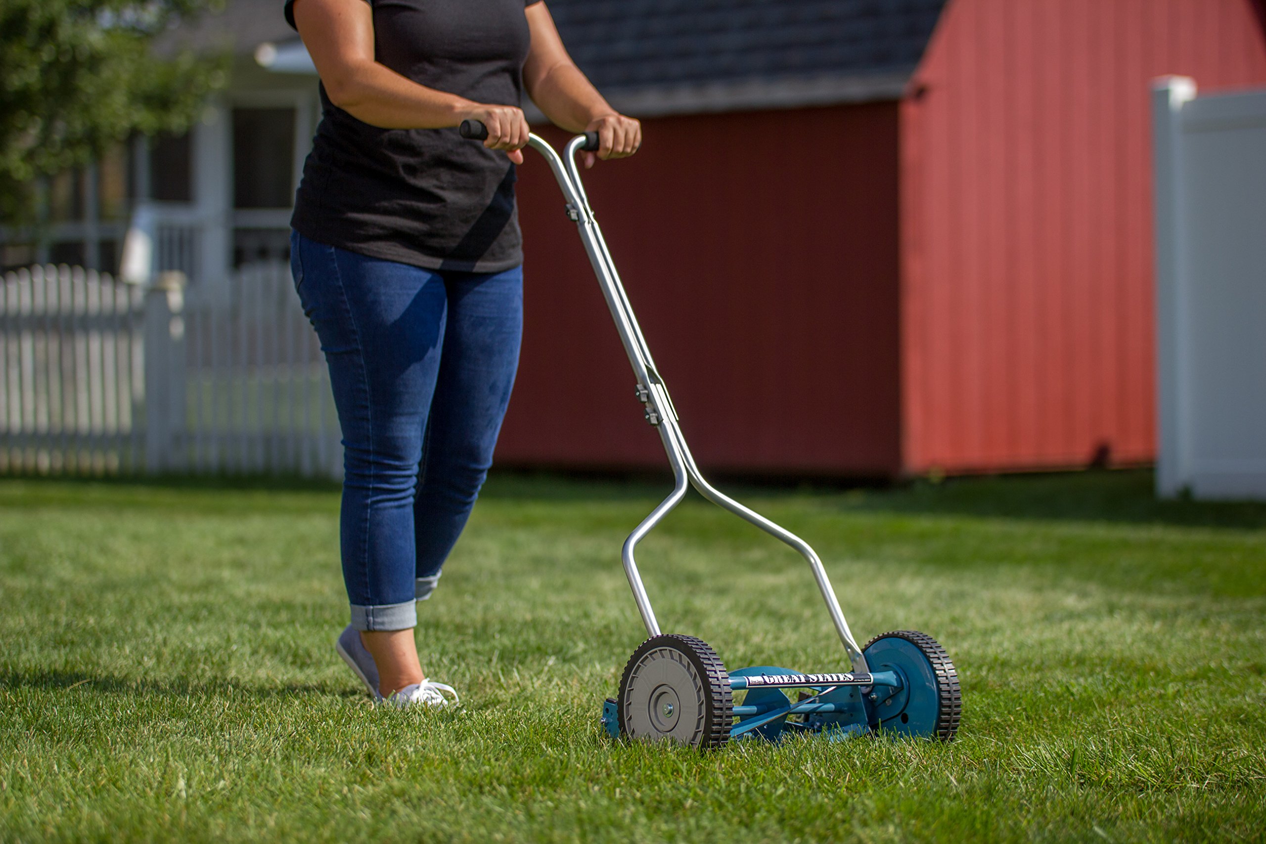 Great States 204-14 Hand Reel 14 Inch Push Lawn Mower