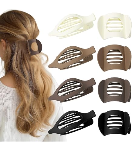 Amazon.com: Rosebeading 19mm Width Black Hair Claw with  display picture 1