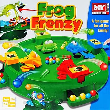3d Frog Frenzy Game