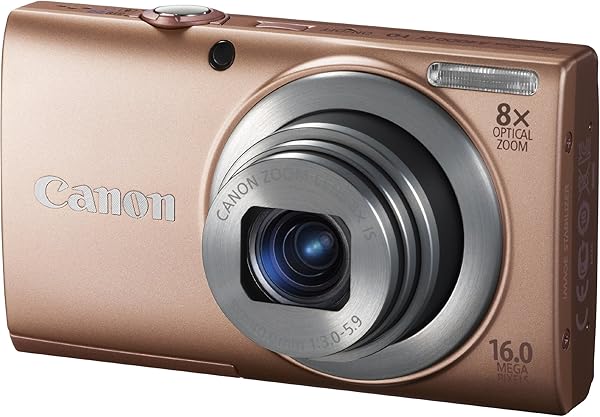 Canon PowerShot A4000 IS Digital Camera   Pink 16 0 MP 8x Optical Zoom 3 0 inch LCD