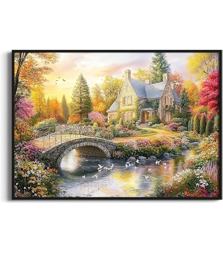 Amazon.com: Thomas Kinkade Holiday Gathering Pre Lit LED Canvas