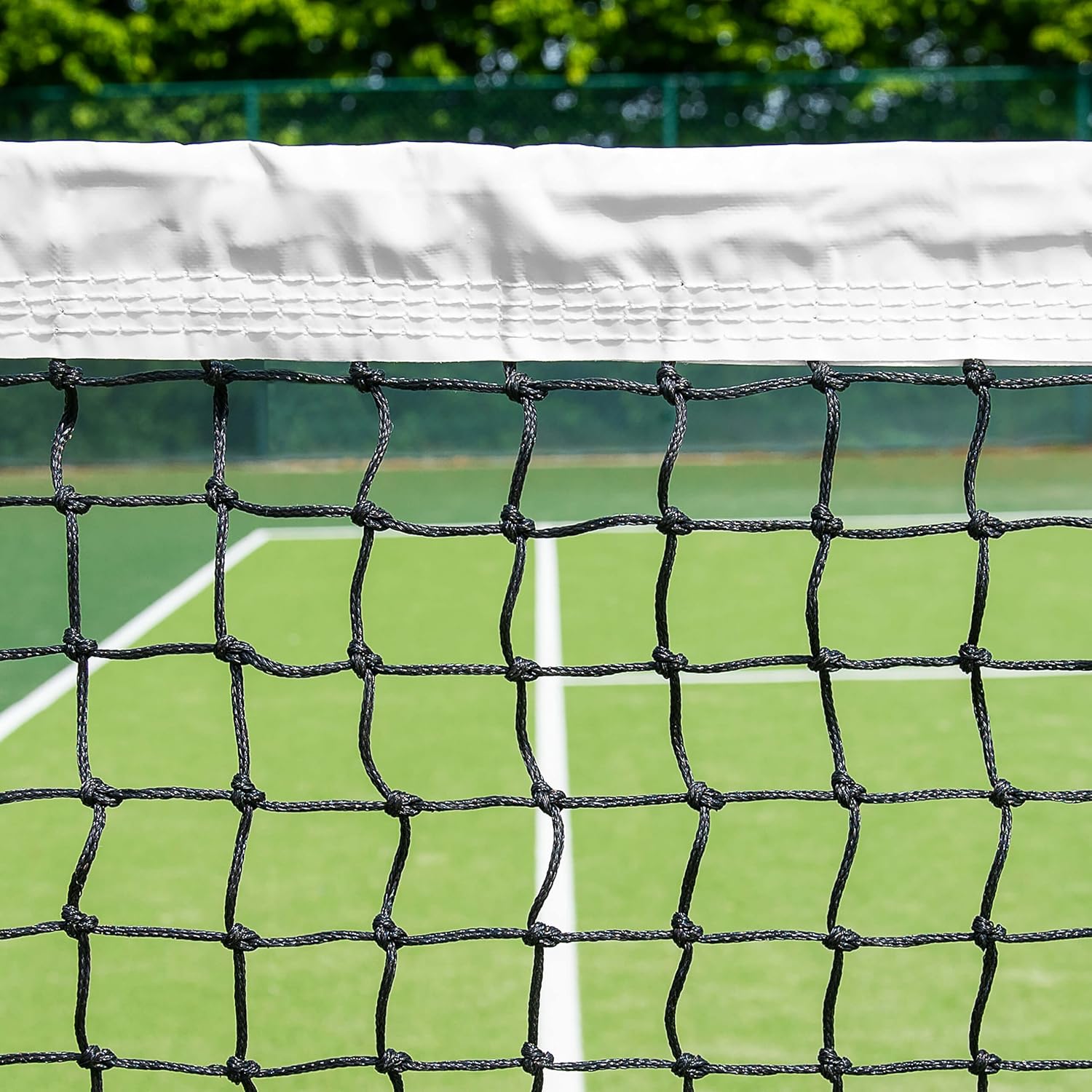 Vermont 3mm Tennis Net [14lbs] | 42ft Doubles Regulation Professional Tennis Net : Sports & Outdoors