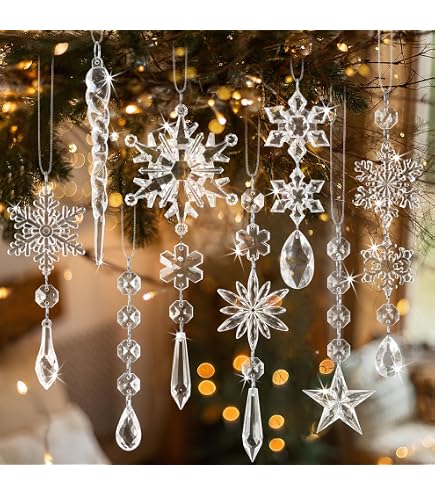Amazon.com: Baccarat Crystal 2021 Christmas Ornament Clear