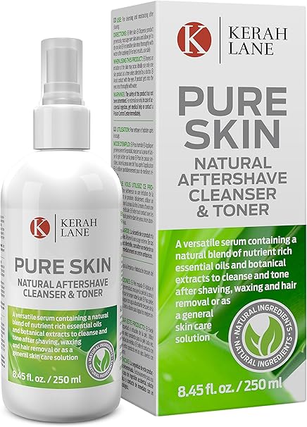 Kerah Lane Pure Skin Natural Toner Cleanser To Remove Ingrown