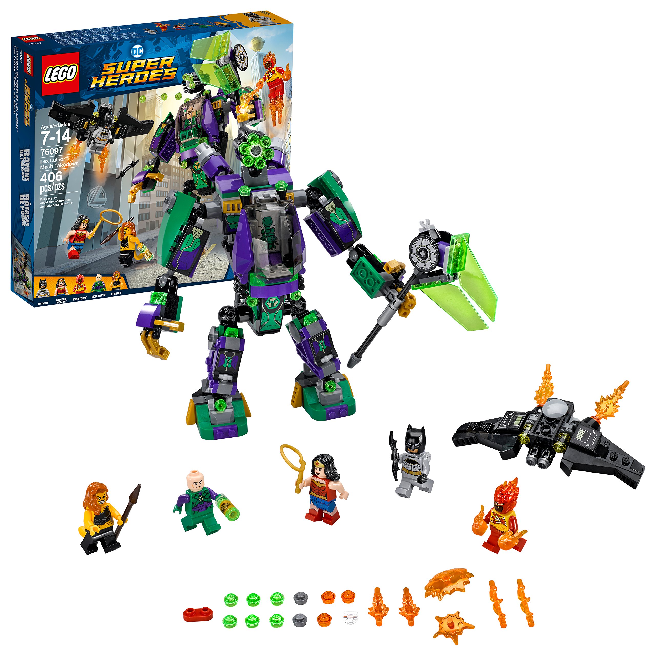 LEGO 76097 Lex Luthor Mech Takedown: Price & Value | BrickPicker
