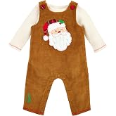 Mud Pie Set 3 Pezzi Baby Boy – Camicia Manica Lunga – Tema Camoscio E Renna – Taglia 6-9 Mesi