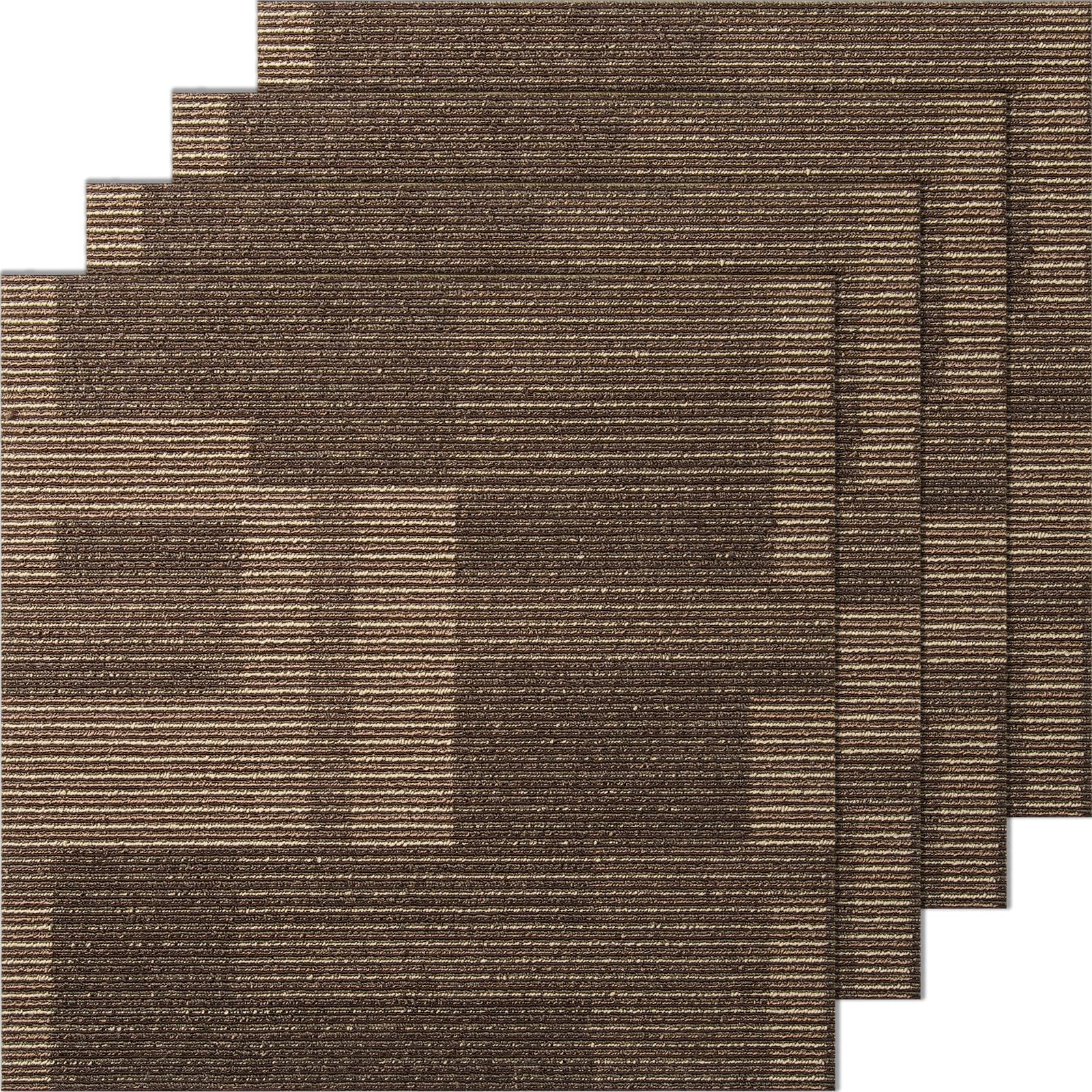 VEVOR Carpet Tiles Reusable, 24 PCS, 24"x