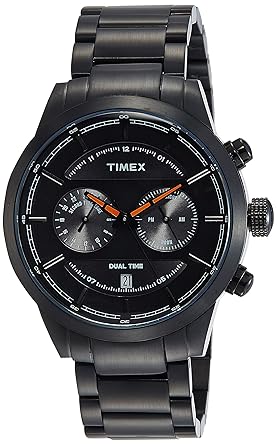 Chronograph Black Dial Mens Watch - TW000Y409