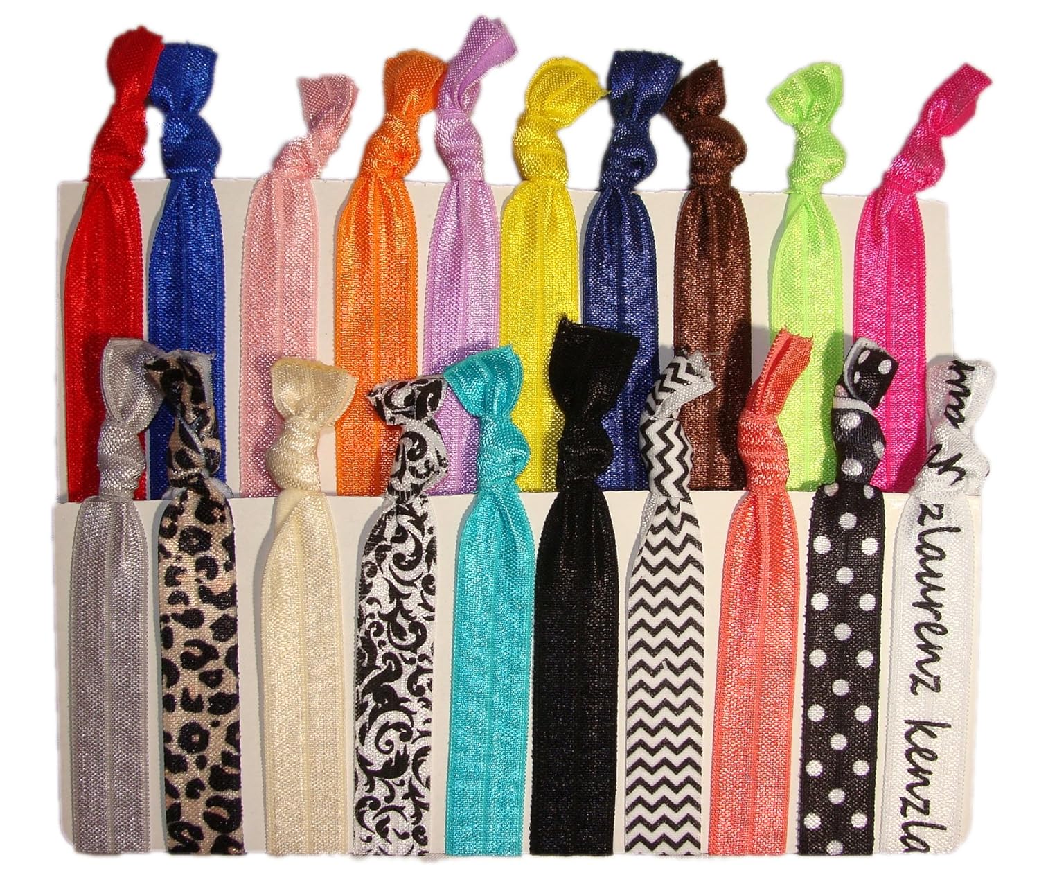 Amazon Com 20 No Crease Hair Ties New 20 Pack Prints And