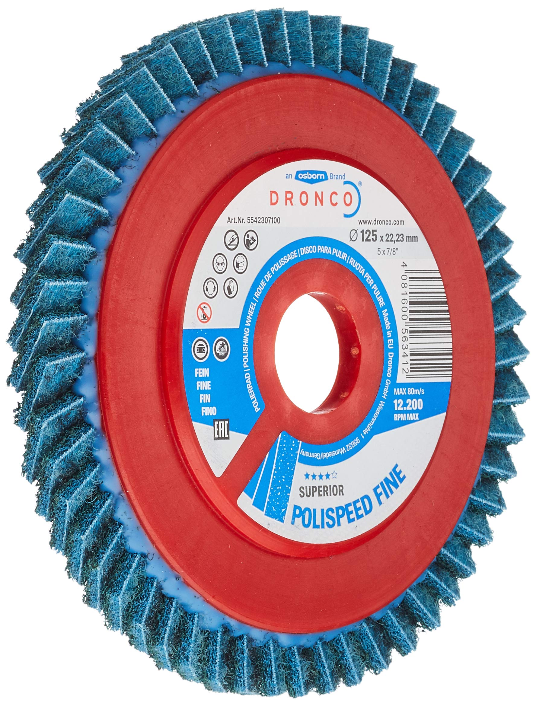 DRONCO 5542307100 - Disco pulir PWA 125 Fino 10