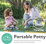 Nuby Go Potty Portable Toddler Toilet Non-Slip Travel Ready 18+ Months view 2