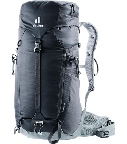 Deuter Trail 30L Backpack for Biking, Hiking & Trekking with Narrow Fit, U-Frame & Superior Breathability