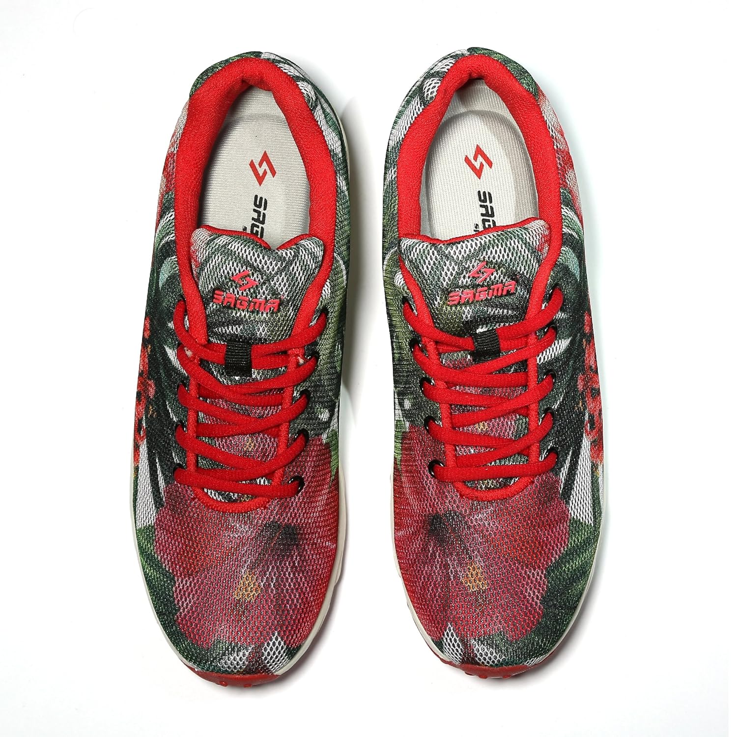 sagma women's mesh breathable running, walking, training & gym shoes