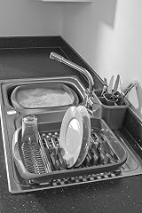 Addis Plate Dish Draining Rack Metallic Grey 1 view 4
