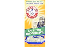 Arm & Hammer For Pets Cat Litter Deodorizer with Activated Baking Soda 20 oz (Pack of 4)