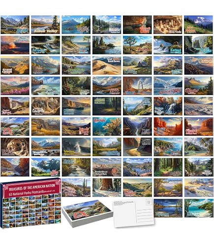 Best Paper Greetings - Lot De 40 Cartes Postales Du Monde Entier, Photos Magnifiques, Papier Épais 350g/m², Idéal Pour Toutes Occasions