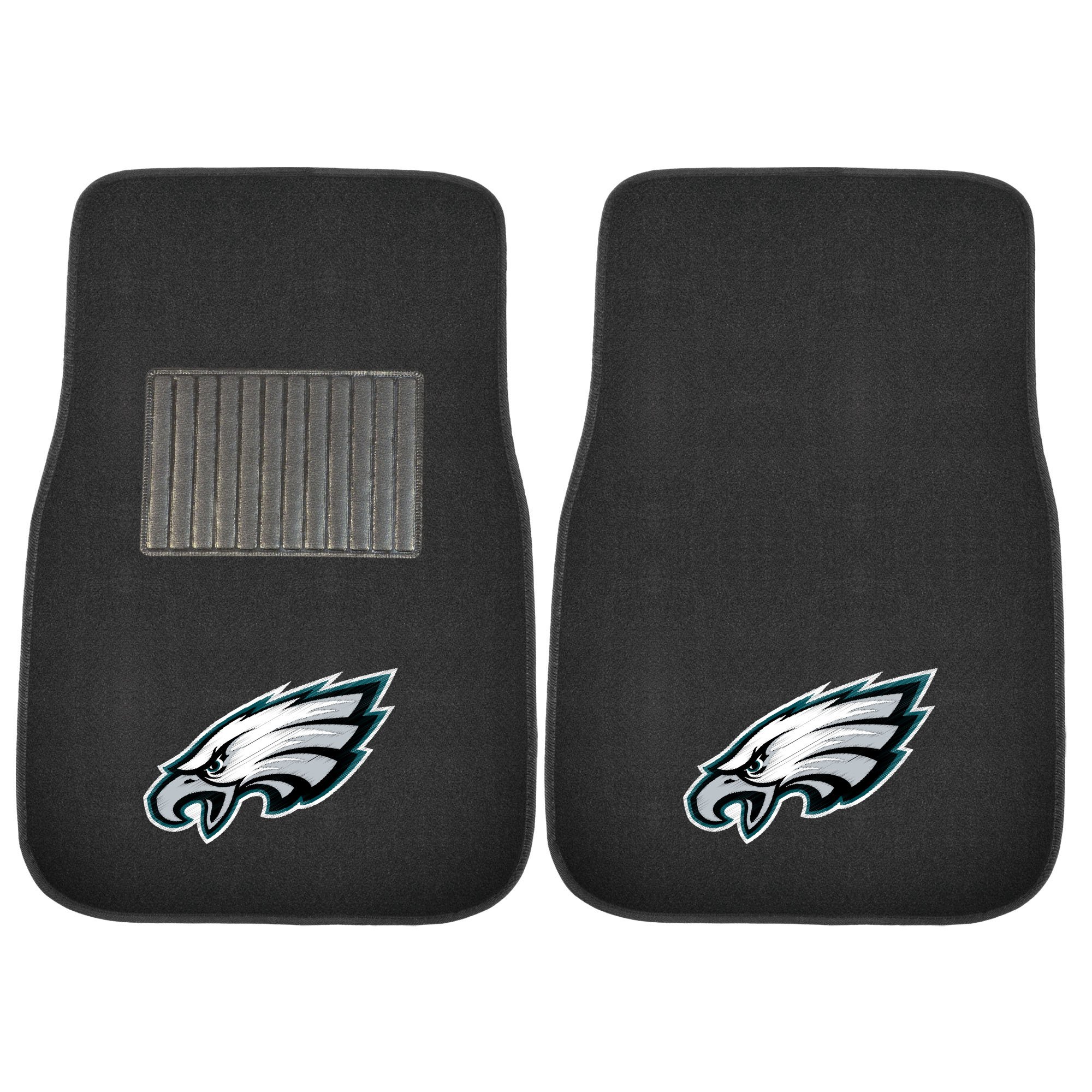 FANMATS NFL Philadelphia Eagles Embroidered Car Mat, 17" x 25.5"