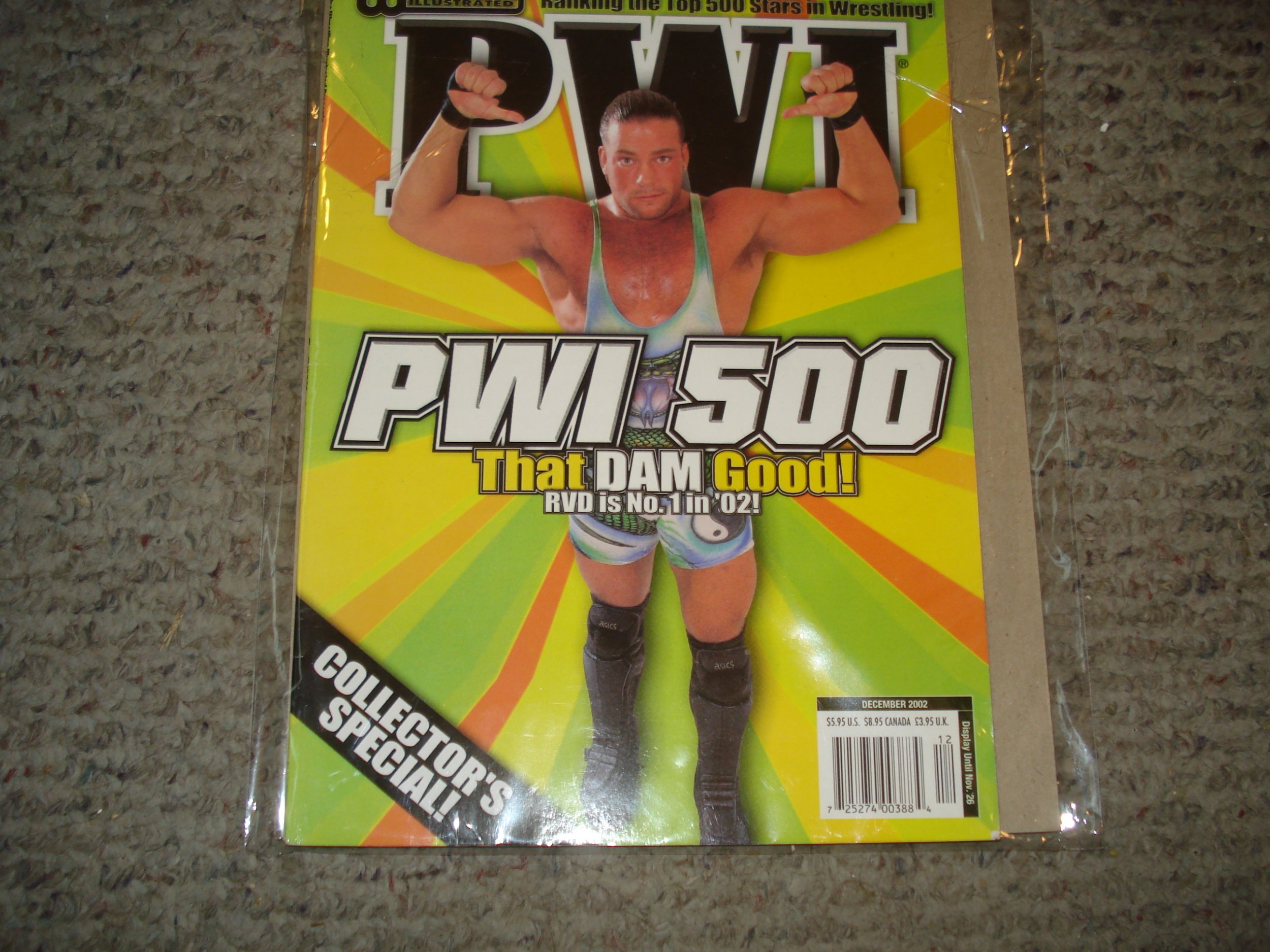 Amazon.com: PWI MAGAZINE - PRO WRESTLING ILLUSTRATED - PWI 500 - DECEMBER 2002: Libros