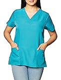 WonderWink Women's Four Way Stretch Sporty V-Neck