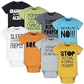 Onesies Brand unisex-baby 8-pack Short Sleeve Mix & Match Bodysuits