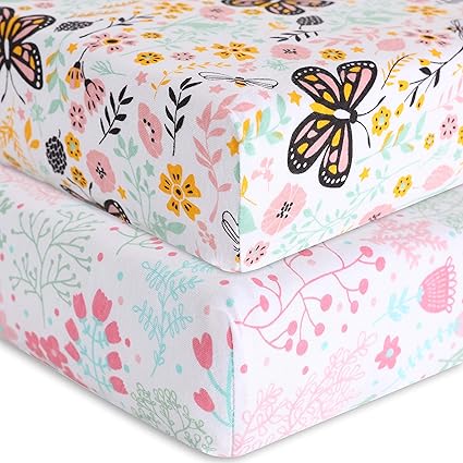 crib bed sheets set