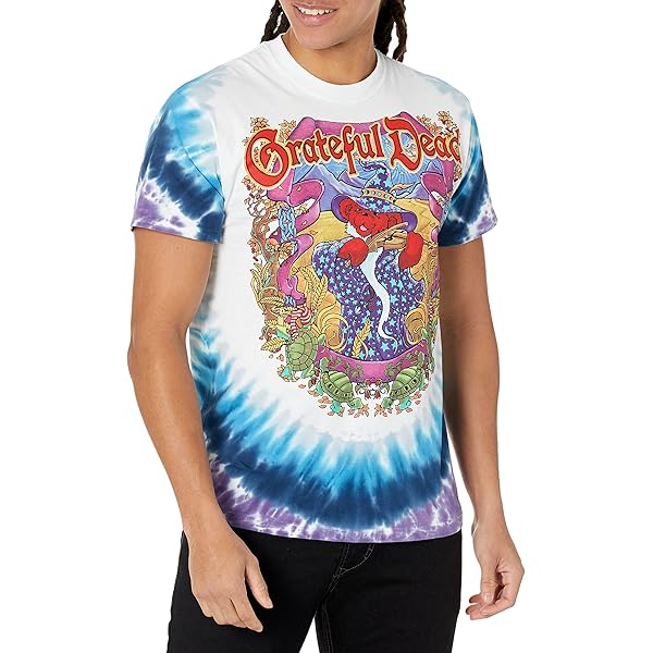 Liquid Blue Unisex-Adult Standard Grateful Lunar Dead Fall Tour