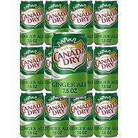 Canada Dry Ginger Ale, 7.5 Oz Cans, Pack of 10