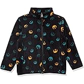 Amazon Essentials Disney | Marvel | Star Wars Boys and Toddlers' Polar Fleece Full-Zip Mock Jackets