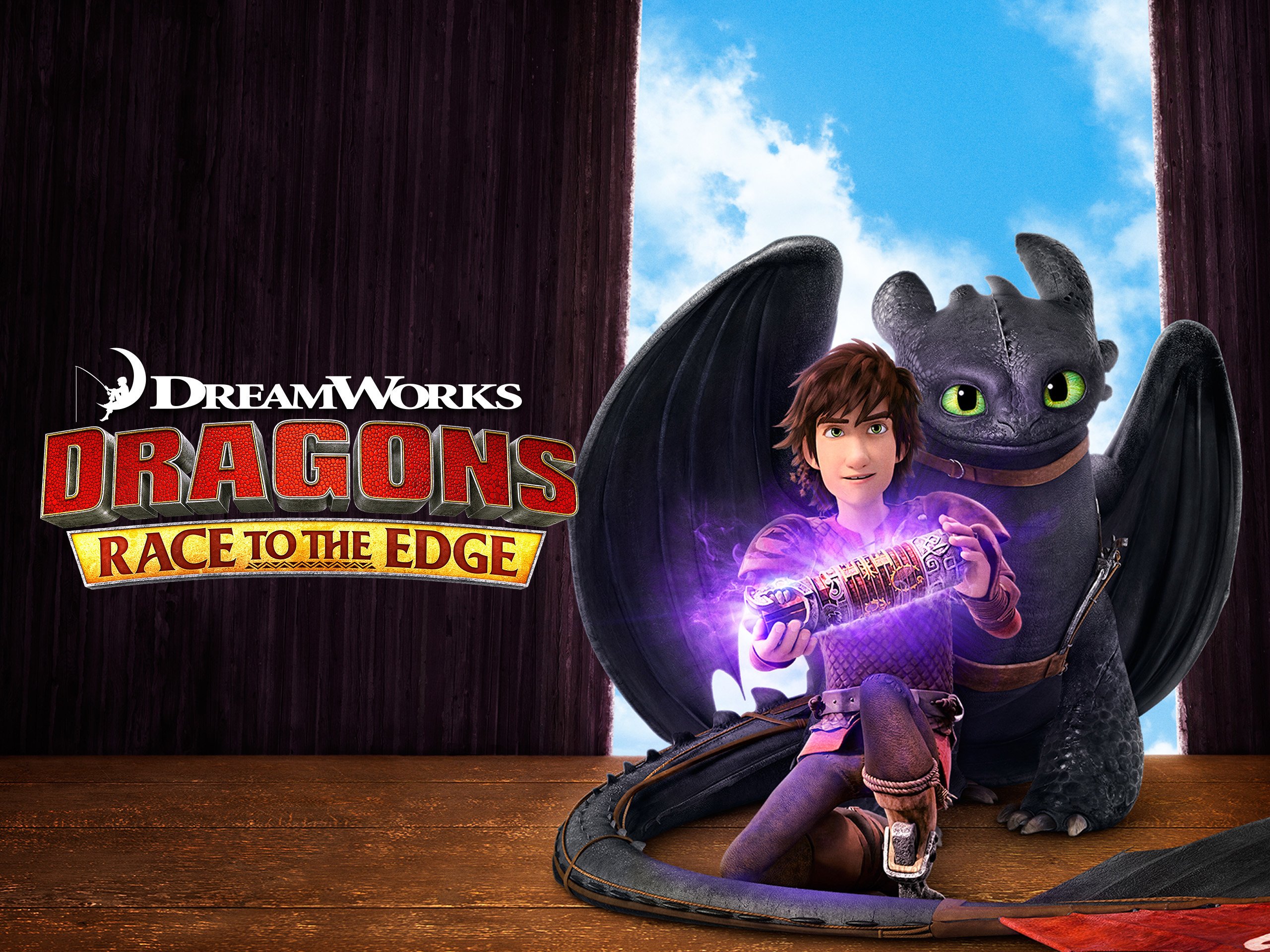 Dragons race to the edge. Dragons race to the edge