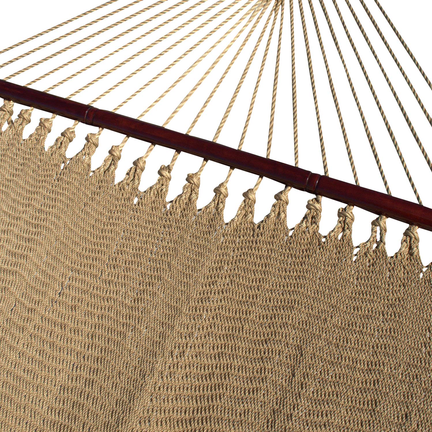 Best 48′ wide cotton rope hammock
