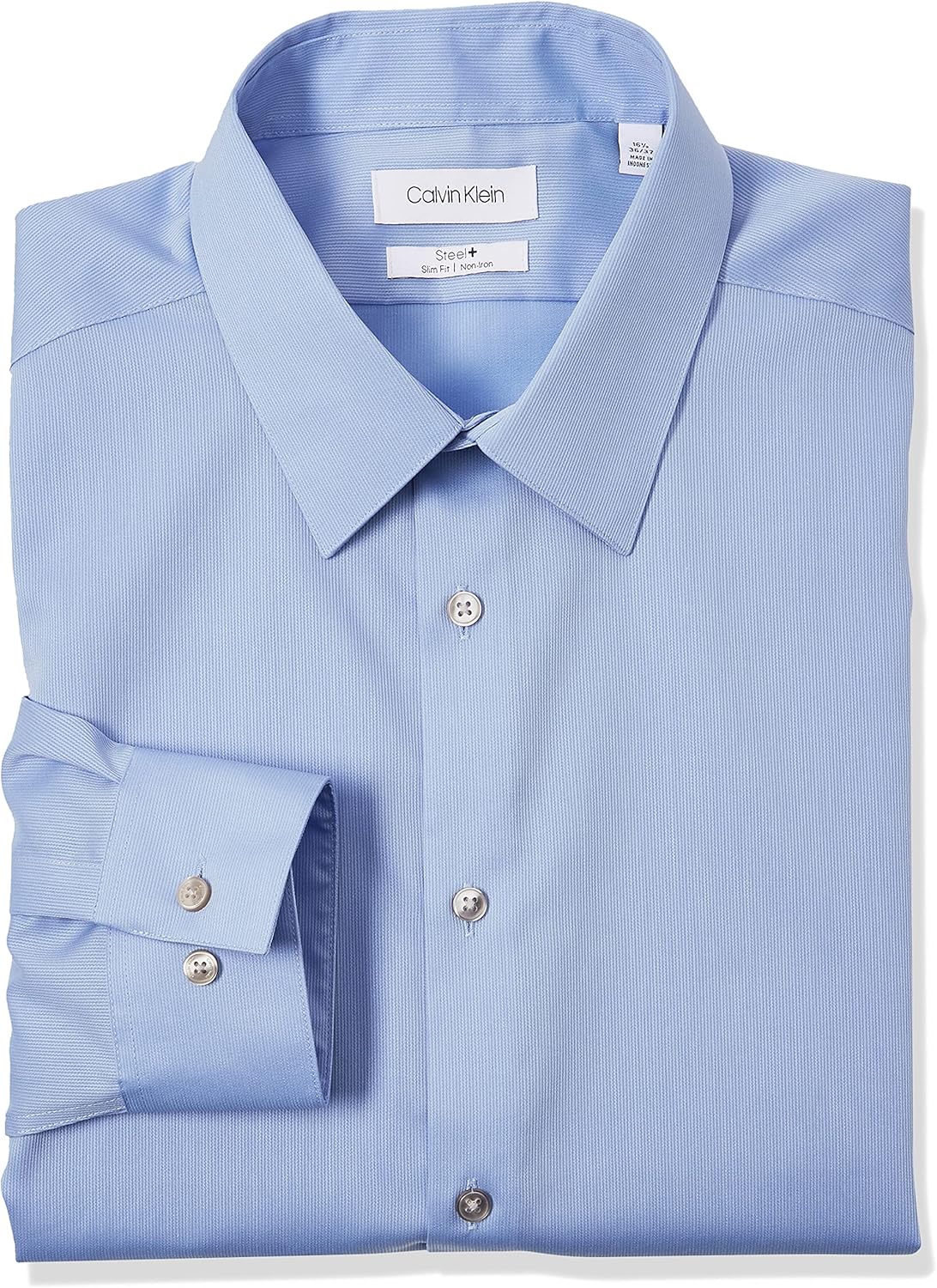 Calvin Klein Men's Dress Shirts Non Iron Slim Fit Solid at Amazon Men’s Clothing store