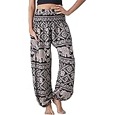 B BANGKOK PANTS Harem Pants Women Yoga Boho Clothes with Pockets
