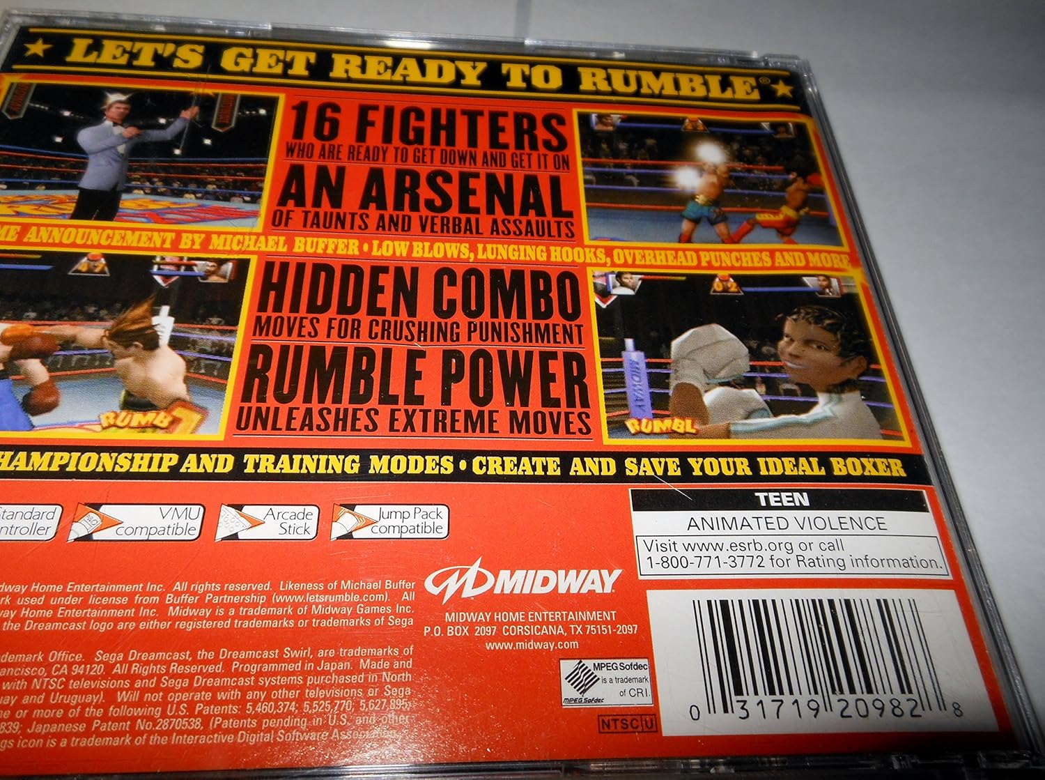 Ready 2 Rumble Boxing: Video Games
