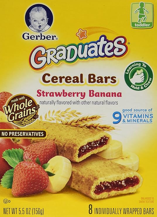 gerber snack bars