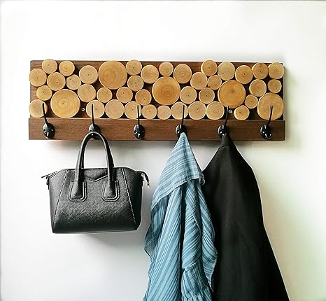 Amazon Com X Dodd Entryway Organization Solid Wood Coat Rack Wall