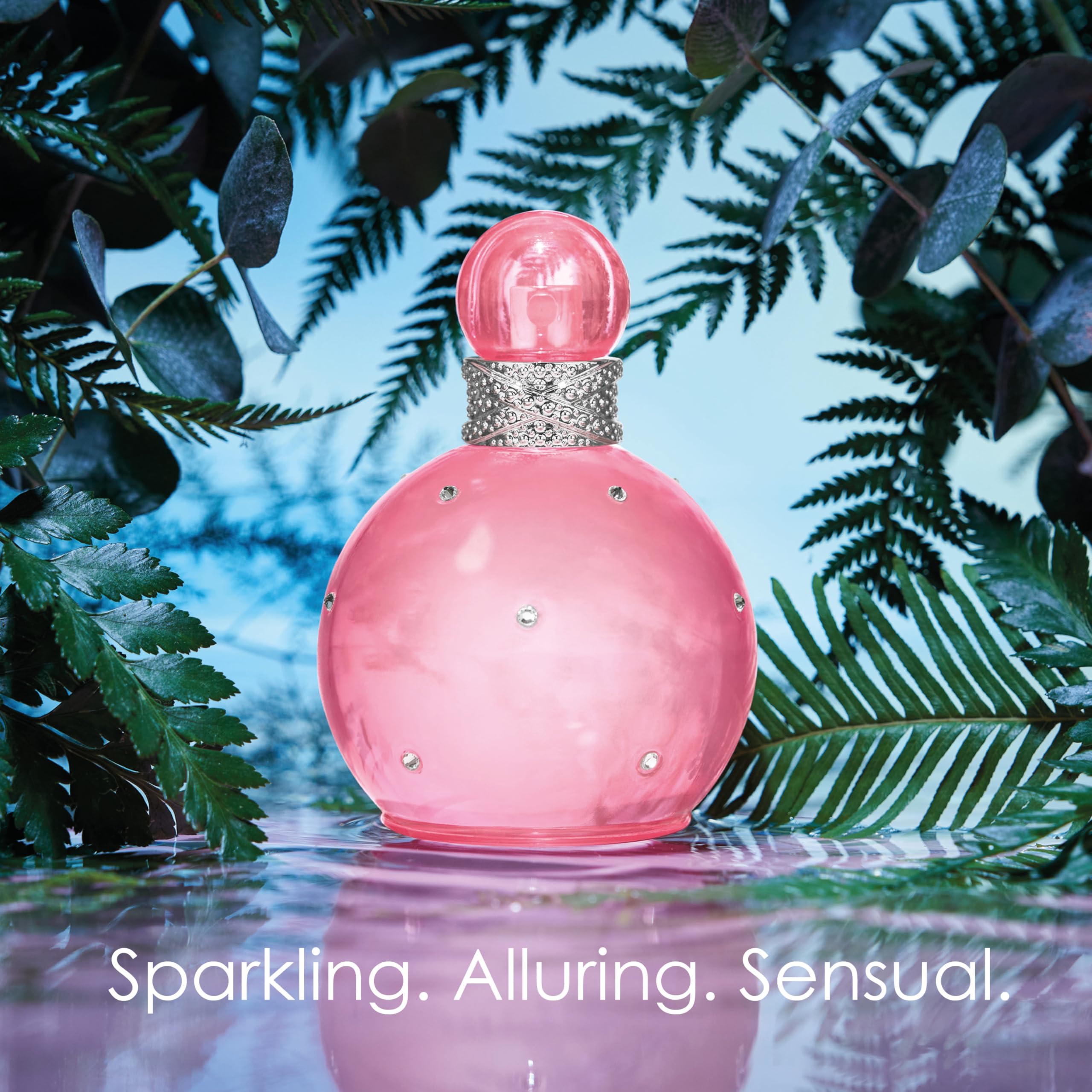 Britney Spears Fantasy Sheer Eau de Toilette Spray, Perfume for Women, 3.3 Fl Oz