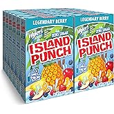 Wyler’s Light Island Punch Singles To Go, Legendary Berry, 10-Count per Box (12 Pack) – Low Calorie Powdered Drink Mixes, Caffeine Free, Gluten Free, and Zero Sugar, 120 Total Powder Packets