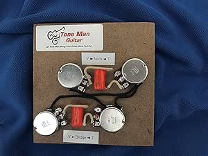 Amazon.com: Les Paul Prewired 50s Wiring Harness using Long Shaft Pots