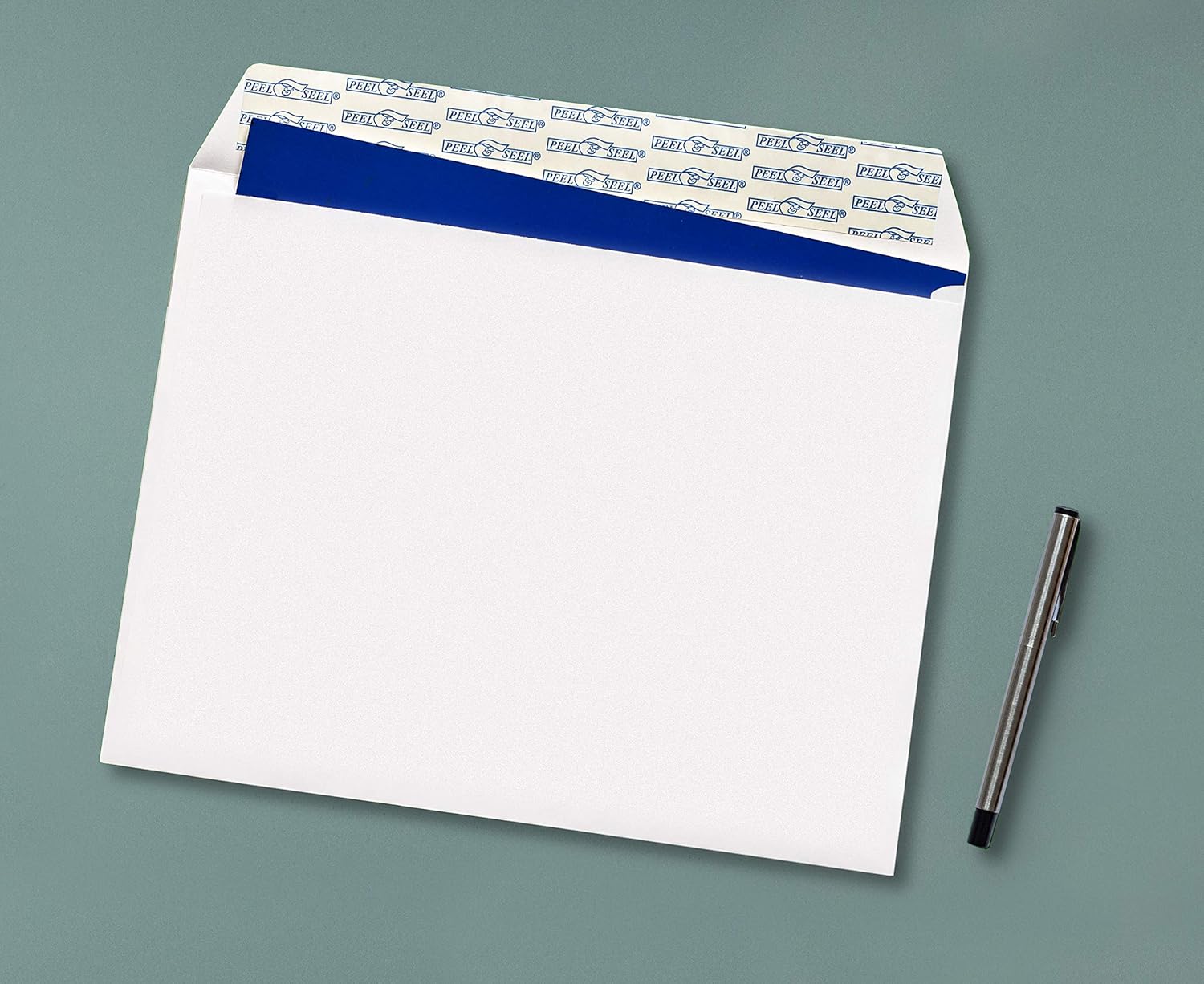 EnDoc 6x9 Self Seal Booklet Envelopes – Designed For Photography, Holiday Cards, Oversized Wedding Invitations, School & Office - 28lb Paper, Open Side 6 x 9 Shipping Envelope - 100 Pack : Office Products