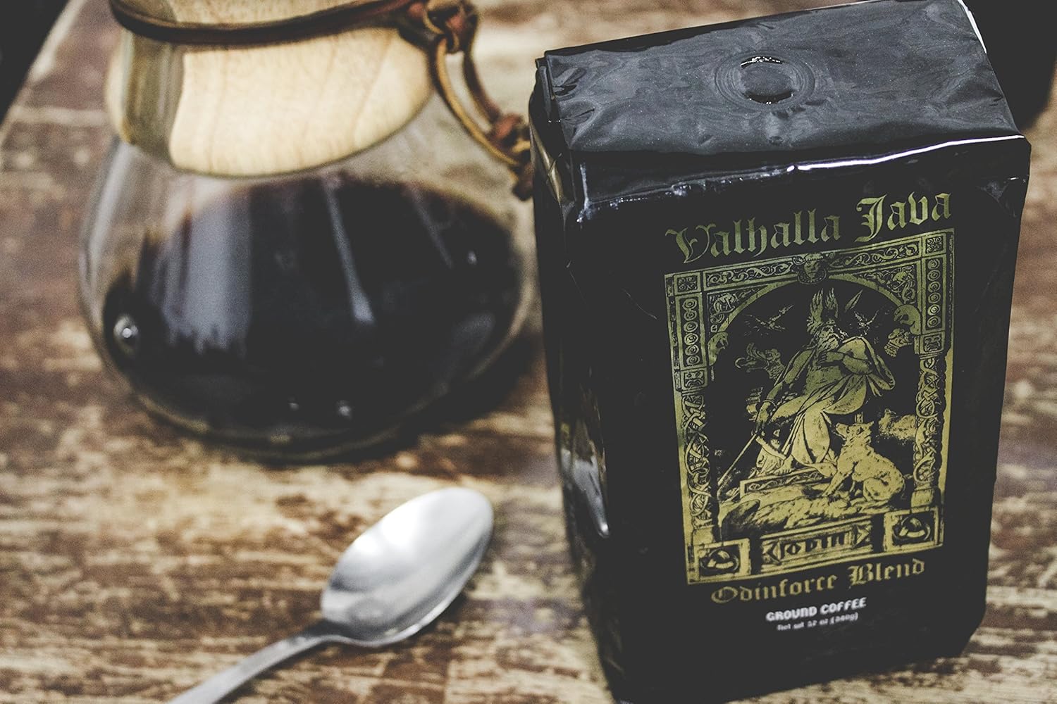 Valhalla Java Ground Coffee by Death Wish Coffee Company, USDA