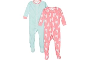 Gerber baby-girls 2-pack Footed Pajamas