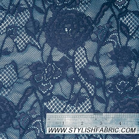 denim lace fabric