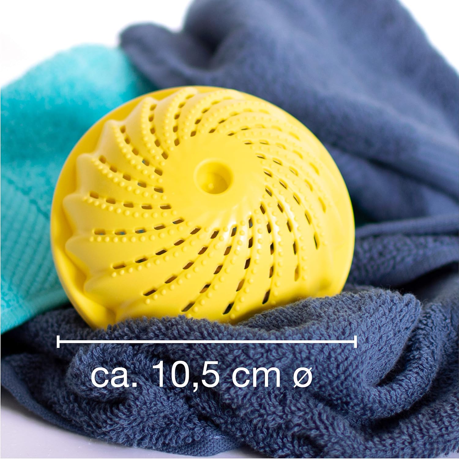 Hinrichs 2 Laundry Balls, Washing Balls for Washing Machine, wash Without Detergent, for Approx. 1,500 Washes - Image 3