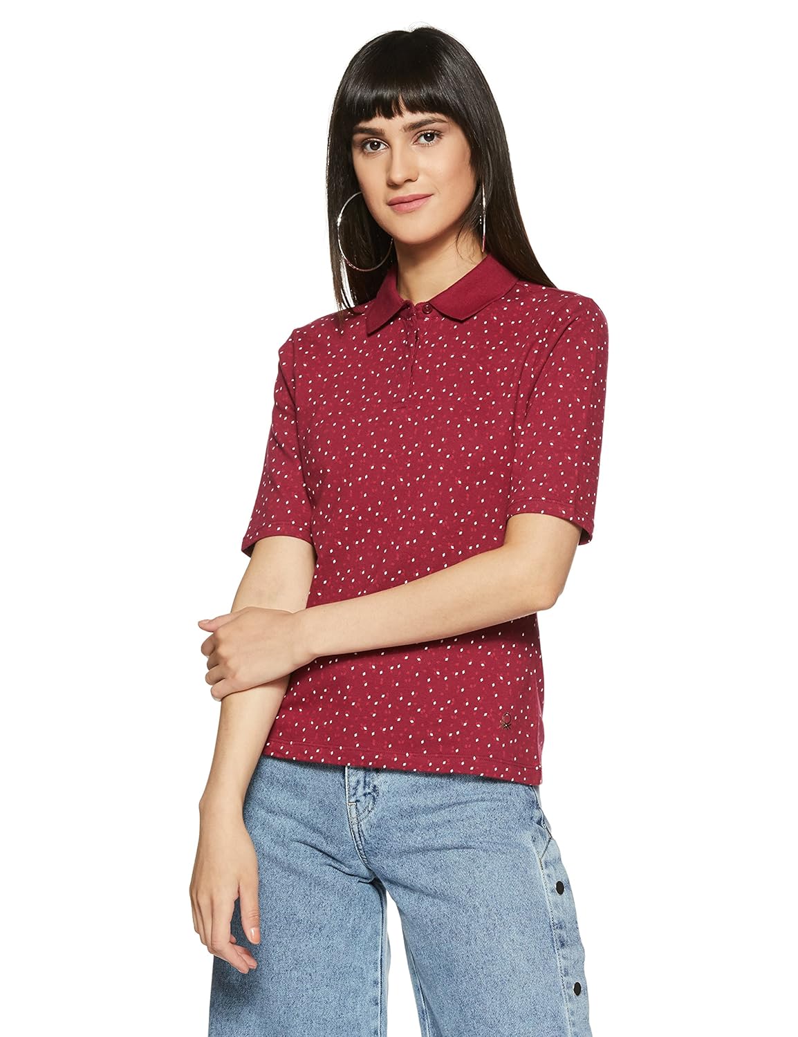 united colors of benetton women's polo